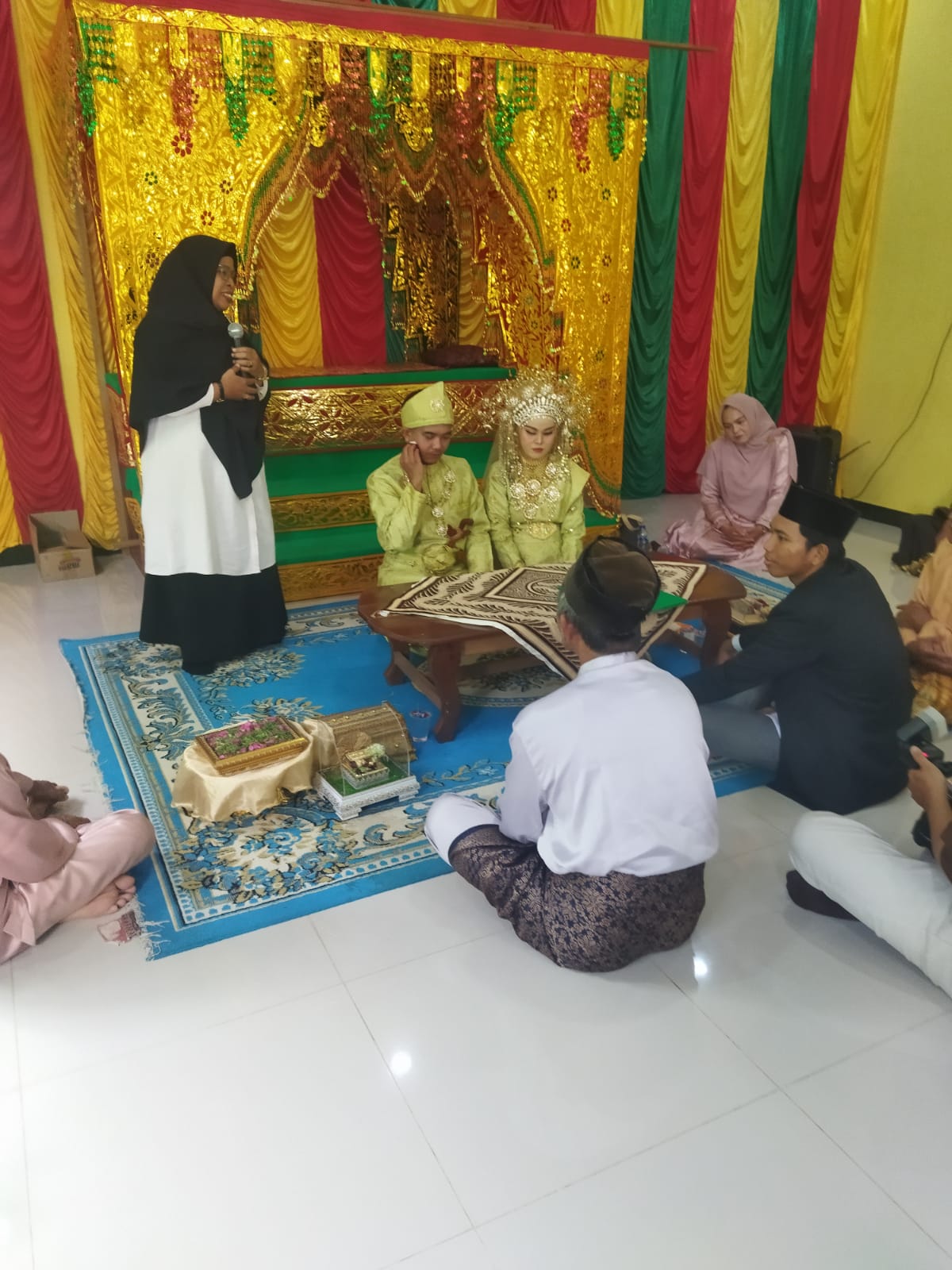 Kedepankan Pelayanan Prima, Penyuluh KUA Bekali Mempelai Chandra dan Bariah dengan Nasihat Pernikahan